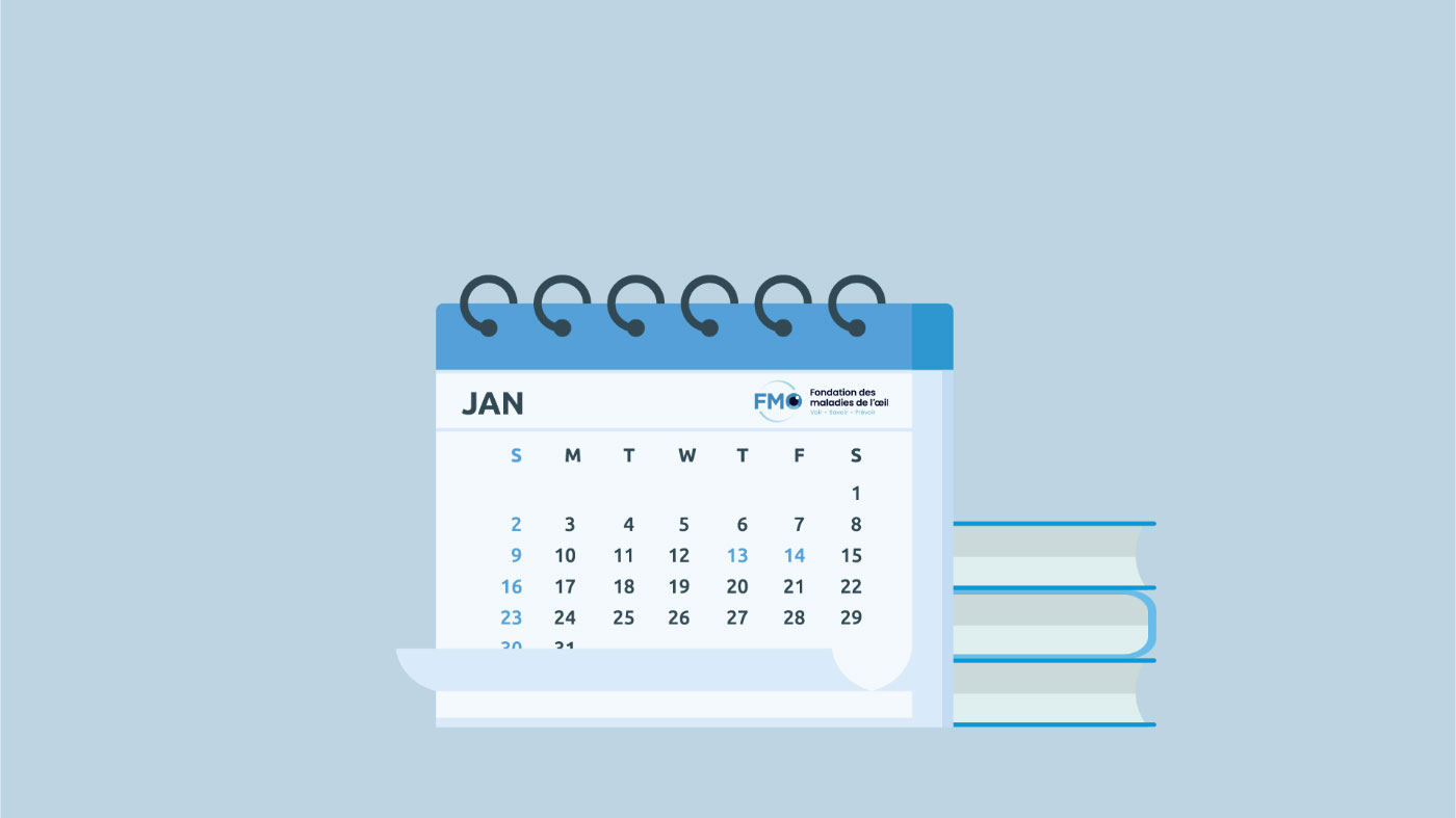 Le calendrier de nos beaux événements... pour ne rien manquer dans le temps!